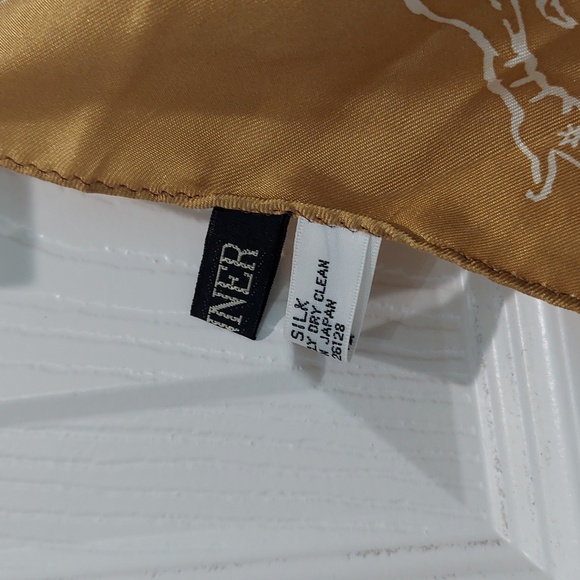 Silk Zodiac Print Scarf - Picture 3 of 4